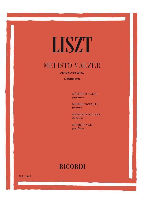 Mefisto - Valzer N.1 - Dance In The Inn Dal Faust Di Lenau - Per Pianoforte - pro klavír